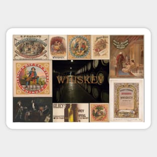 Whiskey - Vintage Advertising Sticker